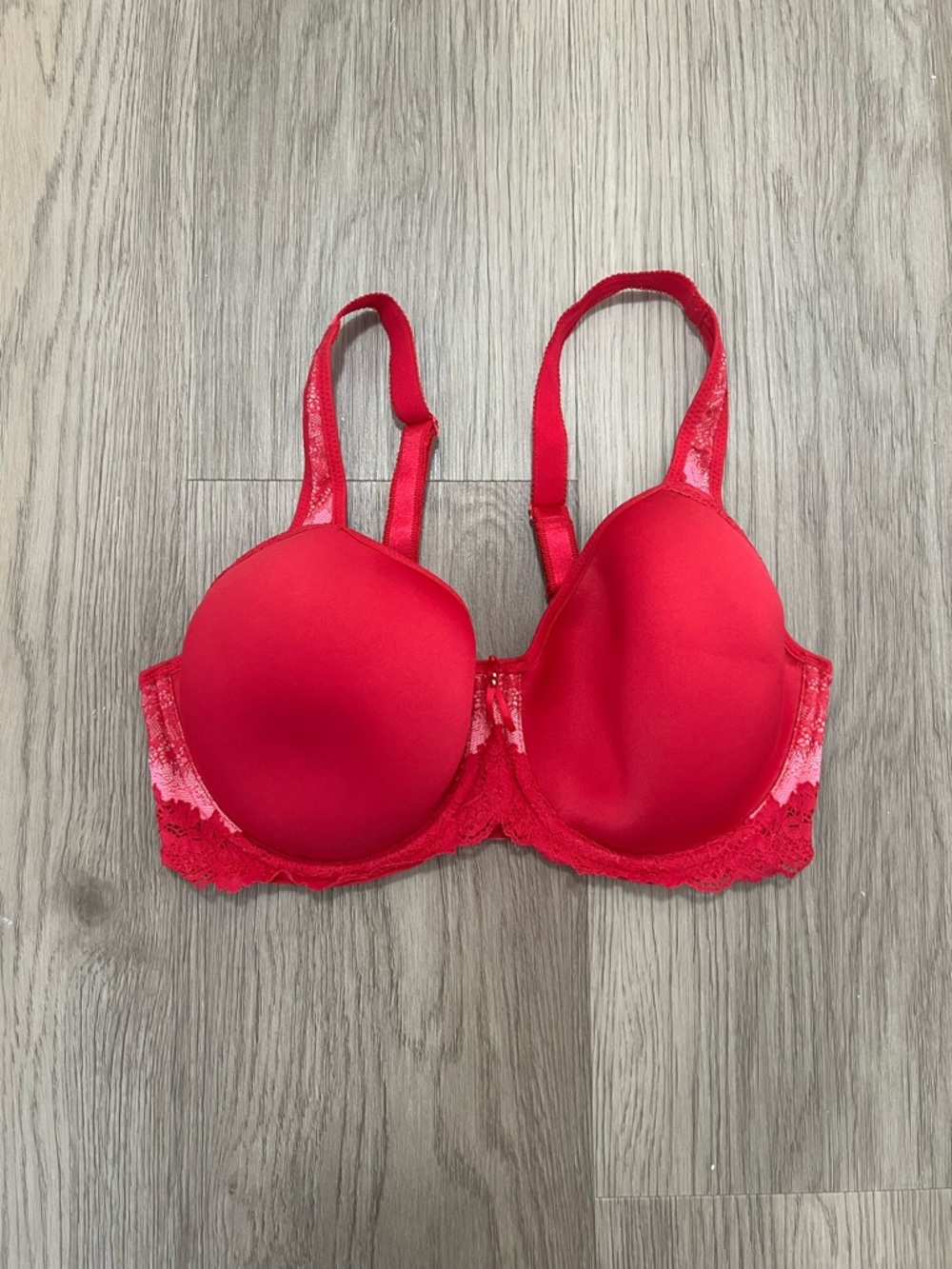 Wacoal Basic Benefits Contour Bra Hot Pink Style 853290 Size 32DD